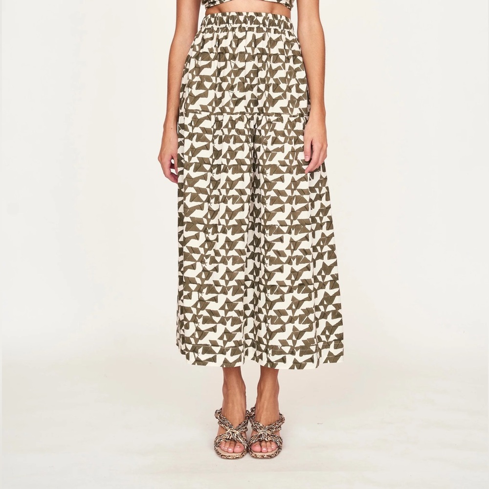 NEW Mirth Brighton Skirt in Seaglass Branch, size XS